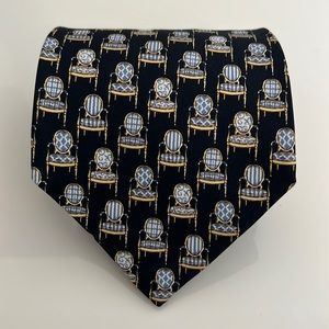 100% Silk Made in Italy Banana Republic Tie